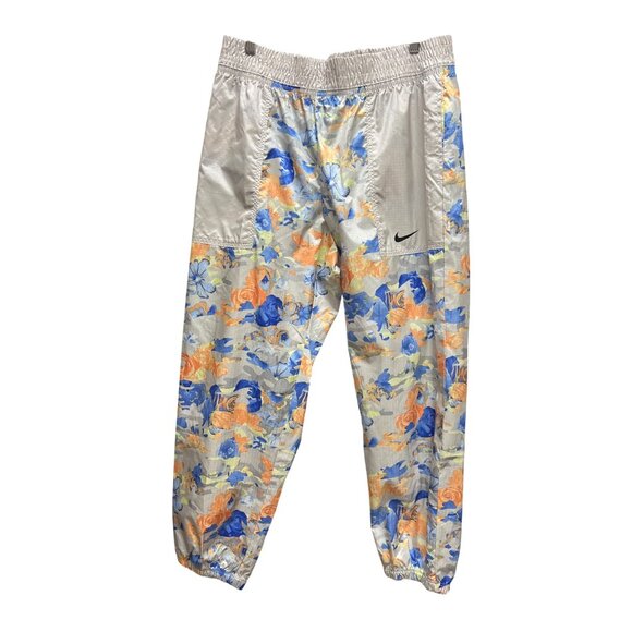 Nike Vintage Y2K Floral Nylon Jogger Track Pants - Picture 3 of 8